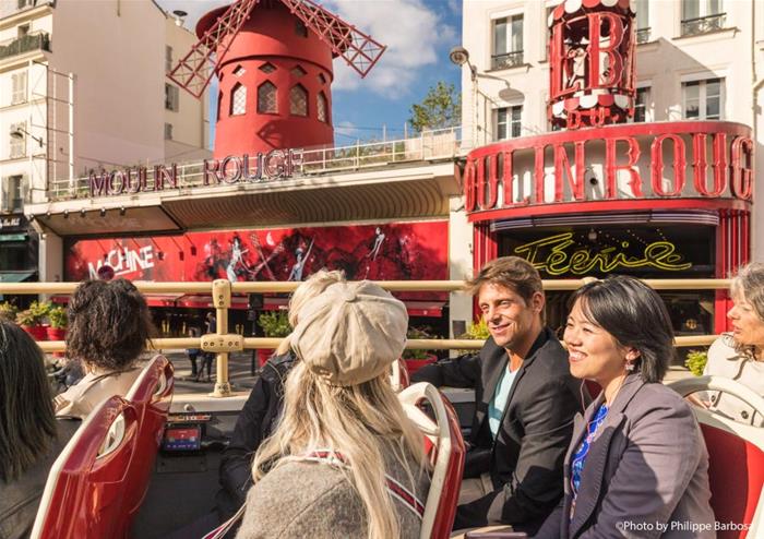 Free & Easy Day Trip To Paris with Open Top Bus Tour