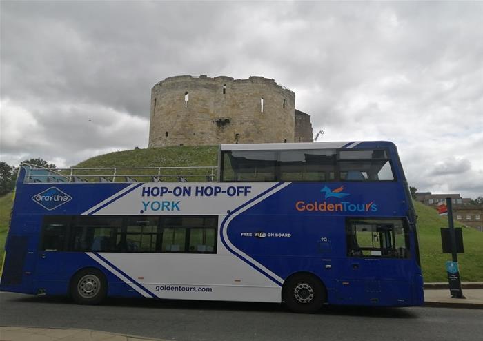 Hop-on Hop-off York Open Top Bus Tour