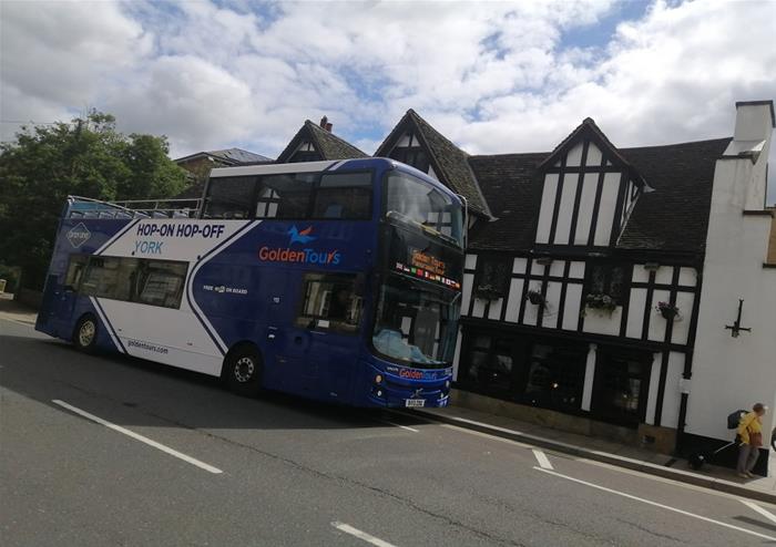 Hop-on Hop-off York Open Top Bus Tour