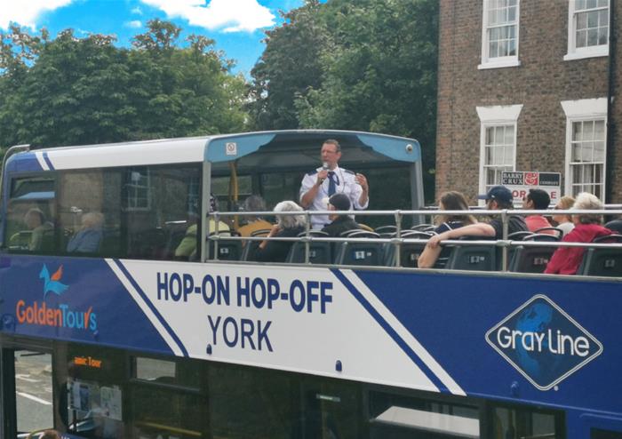 Hop-on Hop-off York Open Top Bus Tour