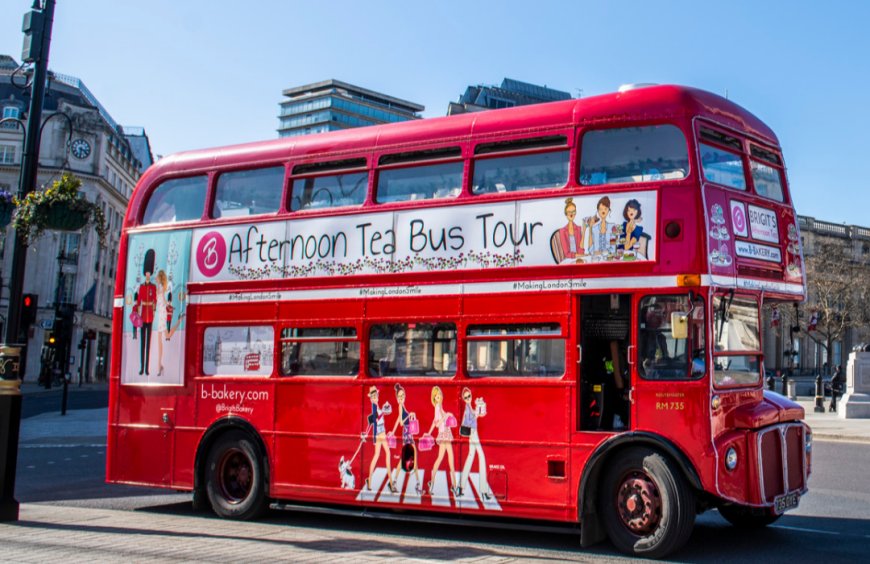 Brigit's Bakery Classic Afternoon Tea Bus London Tour