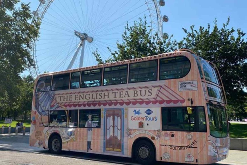Afternoon Tea Bus with Panoramic Tour of London