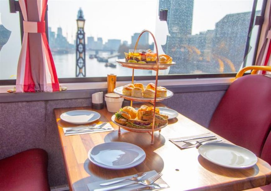 Afternoon Tea Bus with Panoramic Tour of London
